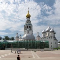 Воскресенский собор и Софийский собор с колокольней :: Александр Ильчевский Воскресенский собор и Софийский собор с колокольней :: Александр Ильчевский