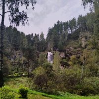 Камышлинский водопад на Алтае . :: Мила Бовкун