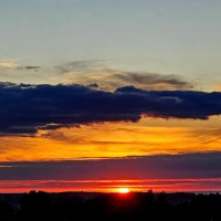 Озеро Белое. Закат. :: Михаил Свиденцов