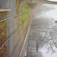 Рельсы, уходящие в туман :: Владислав Левашов Рельсы, уходящие в туман :: Владислав Левашов