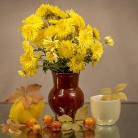 Хризантемы :: Людмила Павловна Крышковец Хризантемы :: Людмила Павловна Крышковец