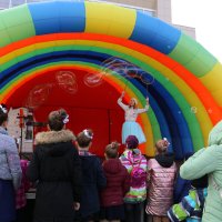 Шоу мыльных пузырей :: Ольга Шоу мыльных пузырей :: Ольга