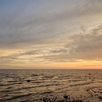 Озеро Онего. Закат. :: Михаил Свиденцов