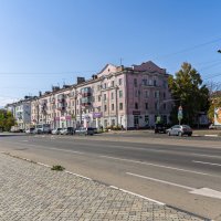 Проспект Ленина,г.Комсомольск-на-Амуре :: Виктор Иванович Чернюк Проспект Ленина,г.Комсомольск-на-Амуре :: Виктор Иванович Чернюк