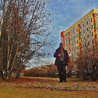 Октябрь...В сквере после снега! :: Владимир 