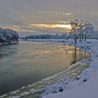 Зима, Десна, декабрь :: Евгений 