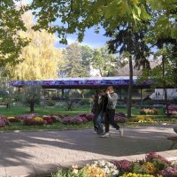 Осень в парке  Гагарина :: Валентин Семчишин