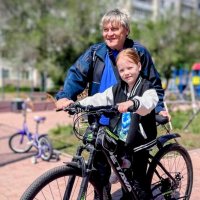 Еду на велосипеде... :: Андрей Хлопонин