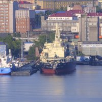 Вид на порт Мурманска :: esadesign Егерев Вид на порт Мурманска :: esadesign Егерев