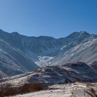 Ледник Майли . Кармадонское ущелье. Северная Осетия -Алания. :: Дина Евсеева Ледник Майли . Кармадонское ущелье. Северная Осетия -Алания. :: Дина Евсеева