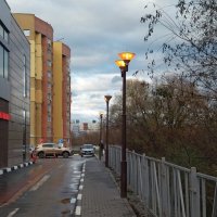 Город зажигает фонари :: Galina Solovova Город зажигает фонари :: Galina Solovova