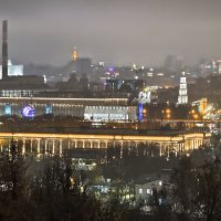 Ночная Москва с Воробьевых гор :: <<< Наташа >>>