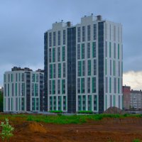 Новочебоксарск. Дом по ул. Изумрудной 3. :: Пётр Чернега Новочебоксарск. Дом по ул. Изумрудной 3. :: Пётр Чернега