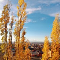 Осень золотая...Вид с балкона... :: tatyana 