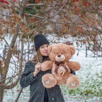 С мишкой :: Алексей Копцев 