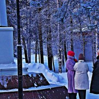 Декабрь..Утром в сквере Победы! :: Владимир 