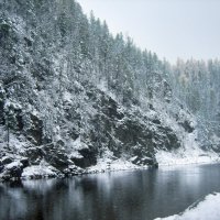 А на утро выпал снег... :: Галина Ильясова