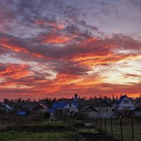 ноябрьский закат :: Виталий Емельянов ноябрьский закат :: Виталий Емельянов