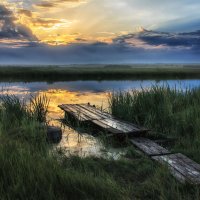 Мостик на закат :: Ирина 