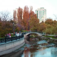 Осень вГагаринском   парке :: Валентин Семчишин