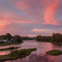 Закат в Пяльме :: Sergey38 