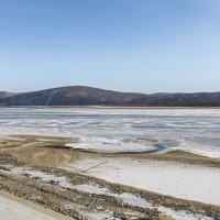 Замерзающий Амур :: Виктор Иванович Чернюк Замерзающий Амур :: Виктор Иванович Чернюк