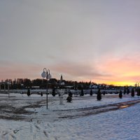 Рассвет на набережной / Александров :: Денис Бочкарёв