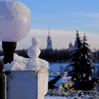 Первый снеговик) :: Андрей Зайцев