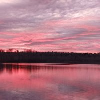 Розовый закат :: Леонид Иванчук
