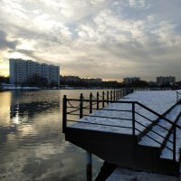 Предзимье в городе :: Андрей Лукьянов