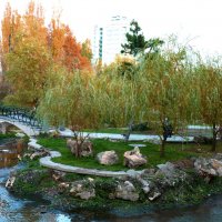 Осень в Гагаринском  парке :: Валентин Семчишин