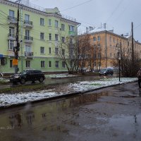 Снег и слякоть в ноябре :: Александр Синдерёв