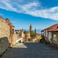 Крепость и улочки Сигнахи.  Кахетия, Грузия. :: Дина Евсеева