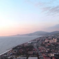Сочи из иллюминатора самолёта :: Татьяна Лютаева