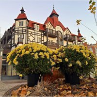 Утро осеннего города. :: Валерия Комова Утро осеннего города. :: Валерия Комова