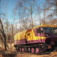 Гусеничный вездеход ЧЕТРА ТМ-130 :: Игорь Сарапулов