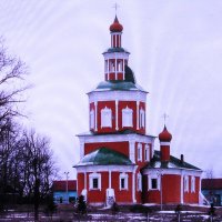 Тропарёво. Церковь Покрова Пресвятой Богородицы :: Людмила Смородинская