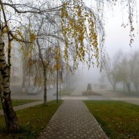 Туман в моём осеннем городе :: Татьяна Смоляниченко