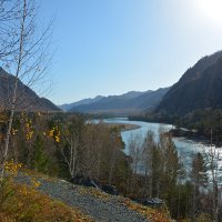 Над Катунью :: Валерий Медведев