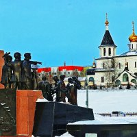 Зимой у степы-памятника первопроходцам Нефтеюганска. :: Владимир 