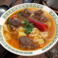 Горячий лагман в промозглый день - то что нам нужно!  :-) :: Андрей Заломленков