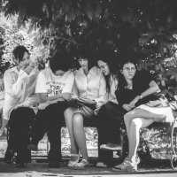 Первый погожий сентябрьский денёк (чб) :: Сергей Царёв