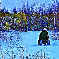 Декабрь...В поход на квадроцикле! :: Владимир 