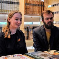 Писатель и его прекрасная муза... :: Анатолий Колосов