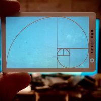 Голубой экран- спираль Фибоначчи.Праздник прошёл;-( :: Alexey YakovLev