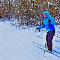 Декабрь...С лыжни - в интернет! :: Владимир 