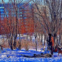 Ноябрь...Из жизни нефтеюганского бомжа! :: Владимир 