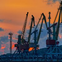 порт встречает расвет :: Эдуард Тищенко