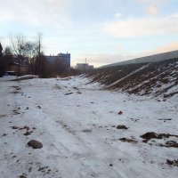 Дамба насыпь :: Екатерина Панова