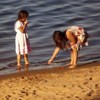 Рисунки на песке! :: Нина Андронова